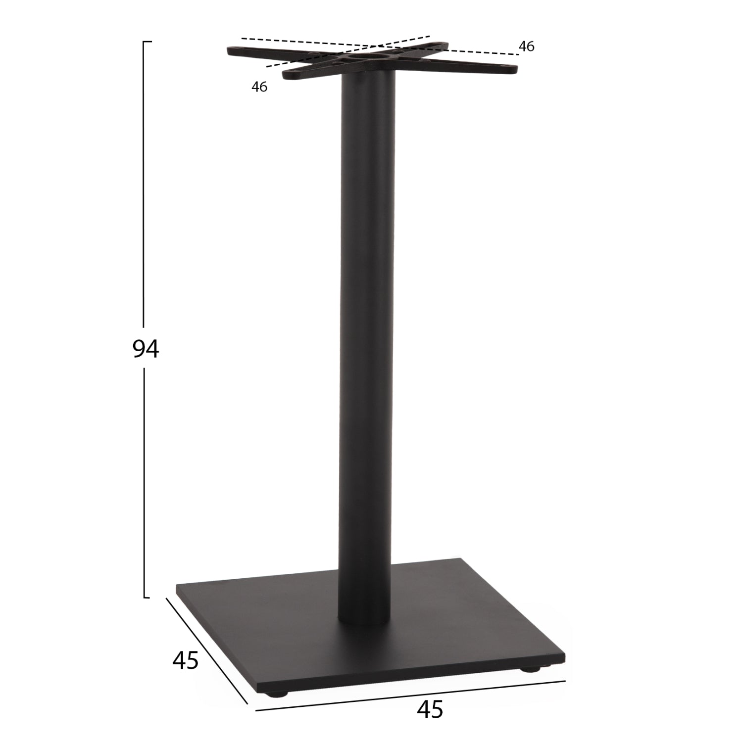 Picior masa de bar ODILE H94 CM