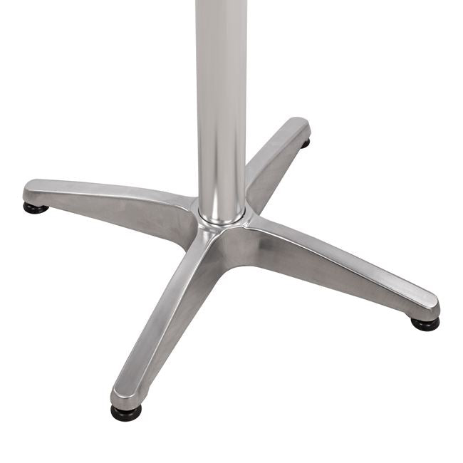 Picior masa de bar RONGE SILVER H 109cm pentru blat Φ60cm sau 60x60cm sau Φ70cm.