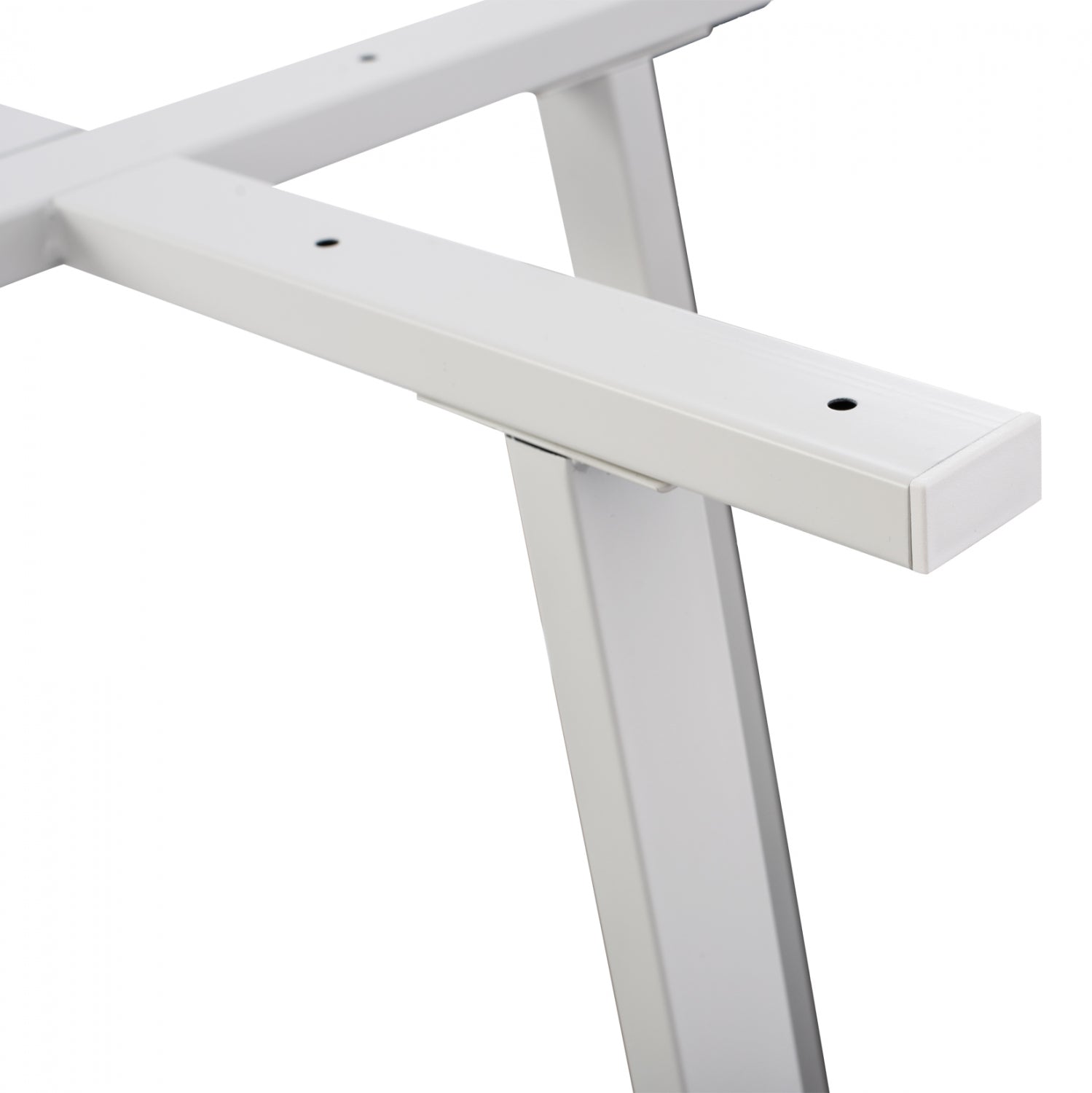 Picior masa dining TERON 60x60x72Hcm alb