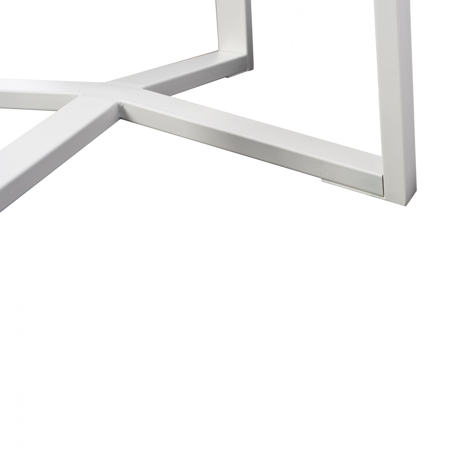 Picior masa dining TERON 60x60x72Hcm alb