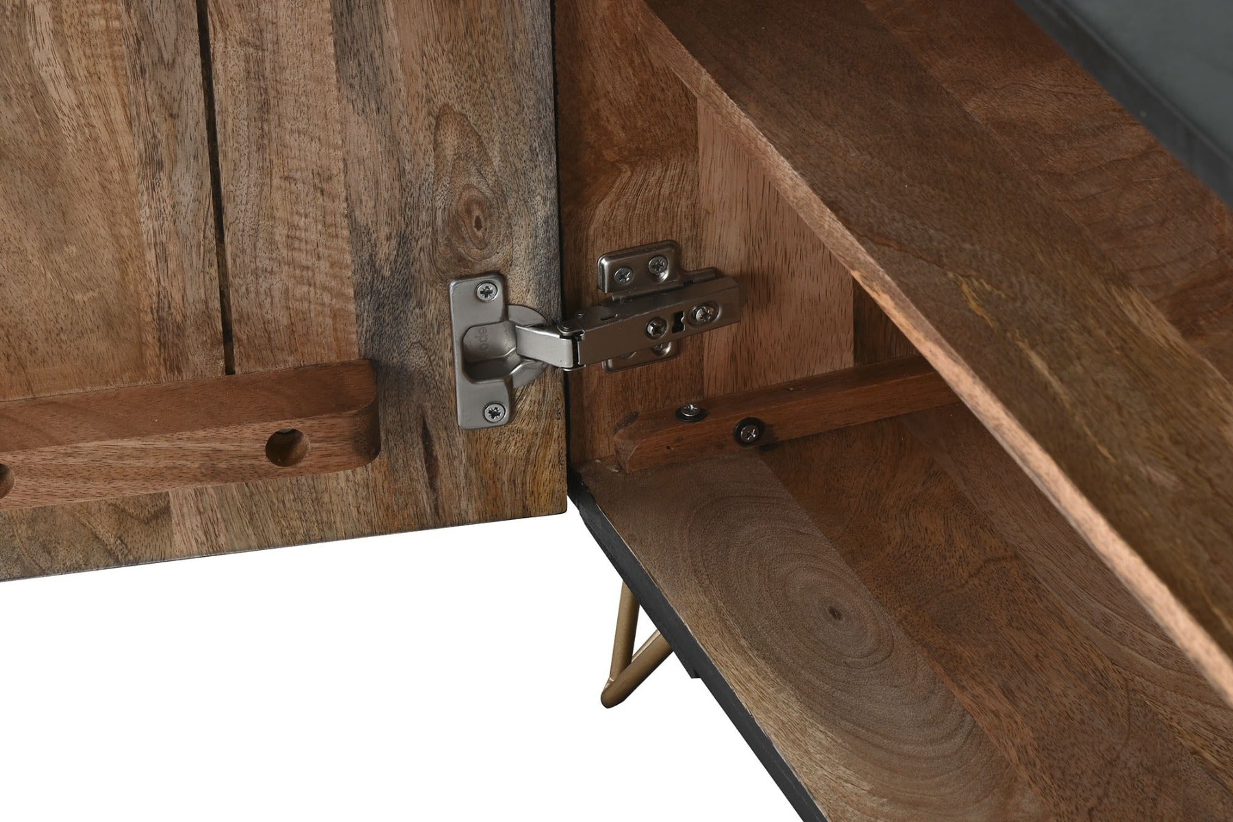 Comoda TV BAYERN BLACK 160 x 40 x 50 CM