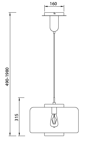 Lampă Suspendată JANAT BIG