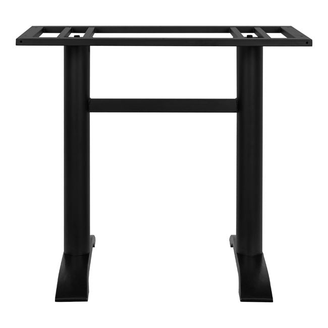 Picior masa BELARIA BLACK pentru blat 120x70cm sau 120x80cm