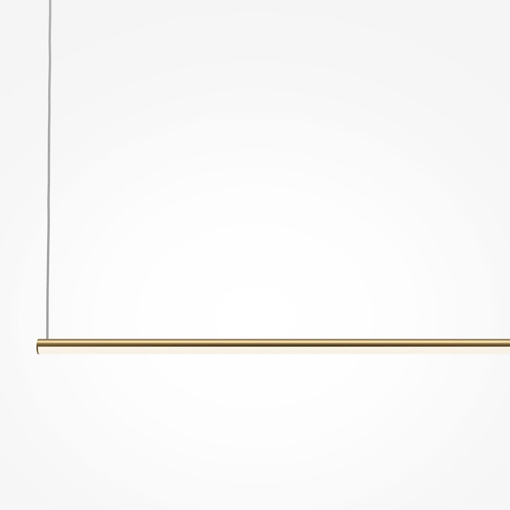 Lampa suspendata BERLUTO LINIAR BRASS 16W