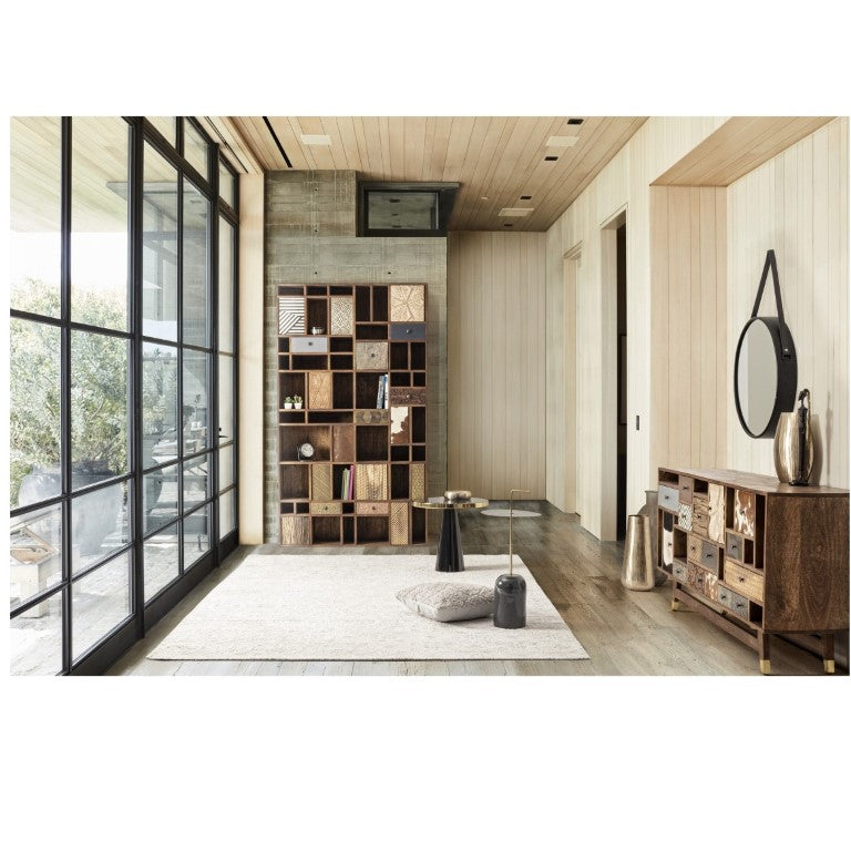 Bibliotecă DRAVA 115 x 30 x 200 CM