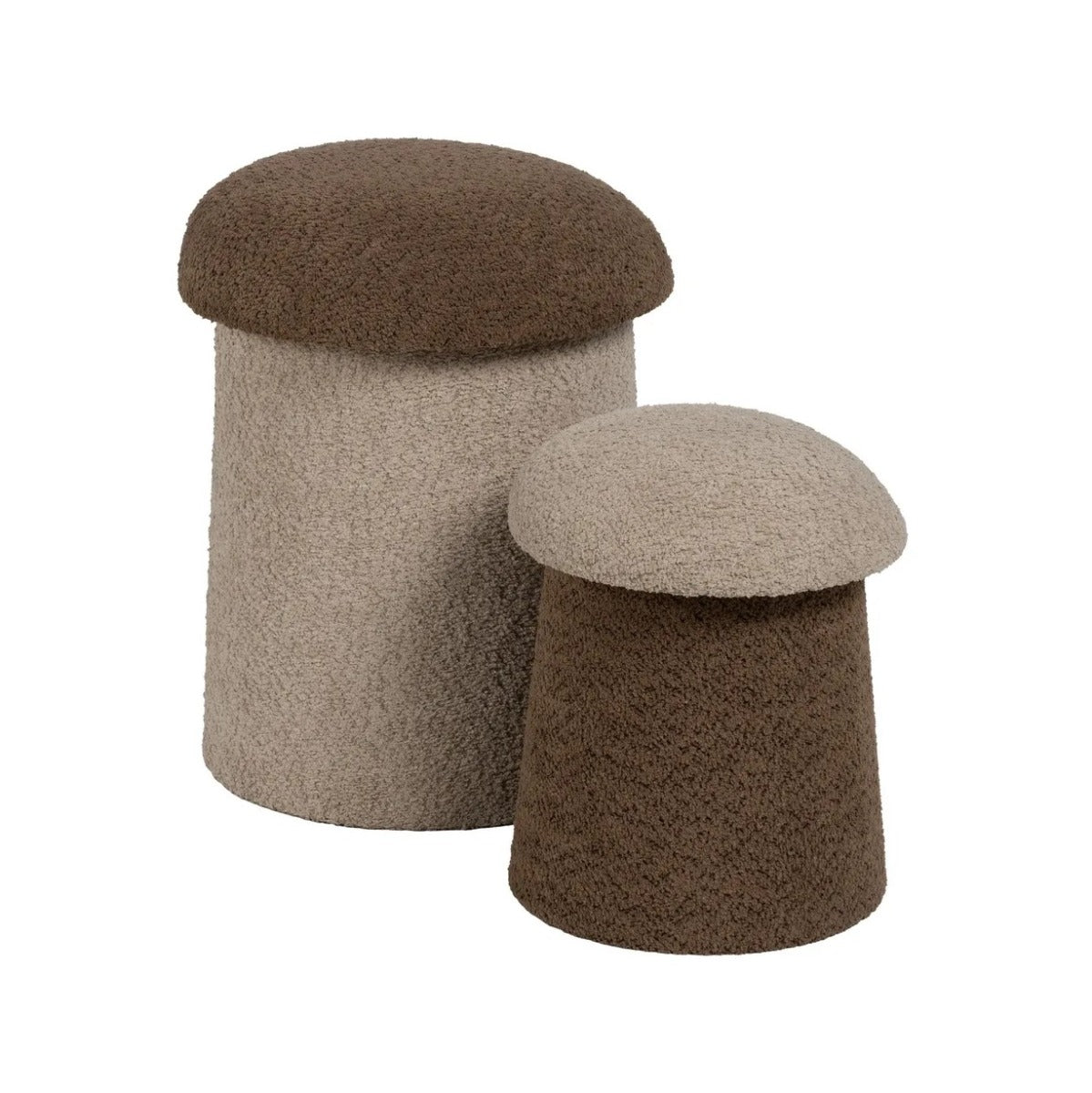 Set 2 taburete BLAYNES Ø30/40 CM