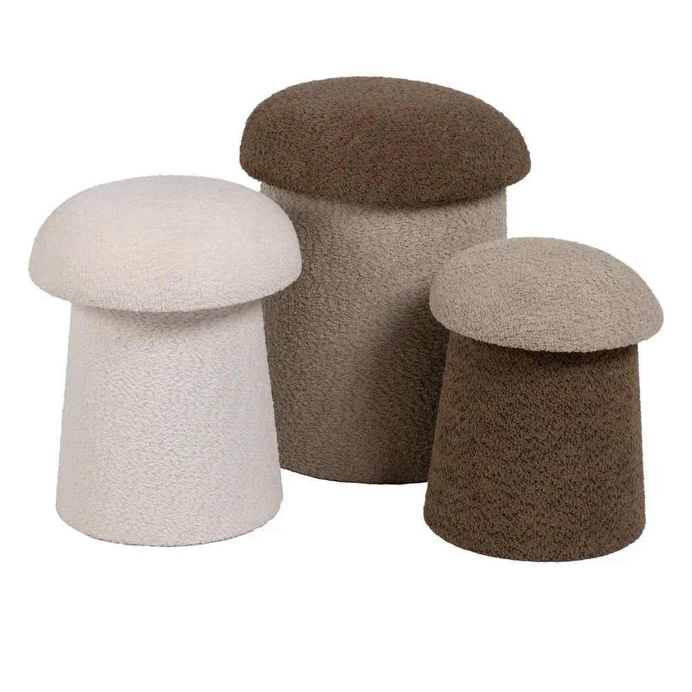Set 2 taburete BLAYNES Ø30/40 CM