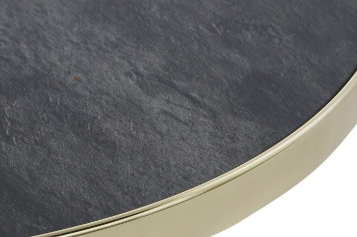 Masuta de cafea BLISE BLACK Ø82 x 40 CM