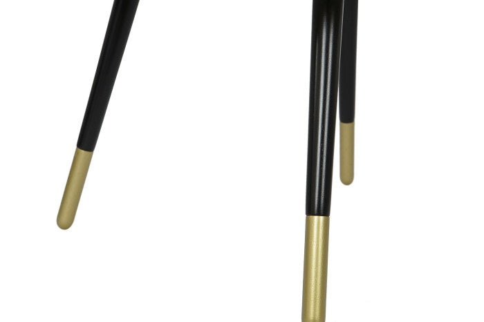 Masuta de cafea BLISE BLACK Ø82 x 40 CM