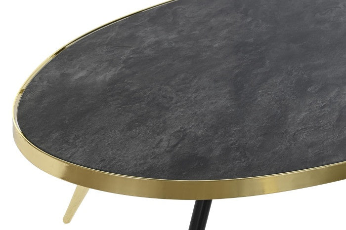 Masuta de cafea BLISE BLACK 110 x 50 x 41 CM