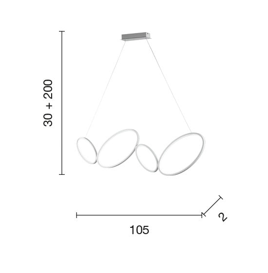 Lampa suspendata BOBEN