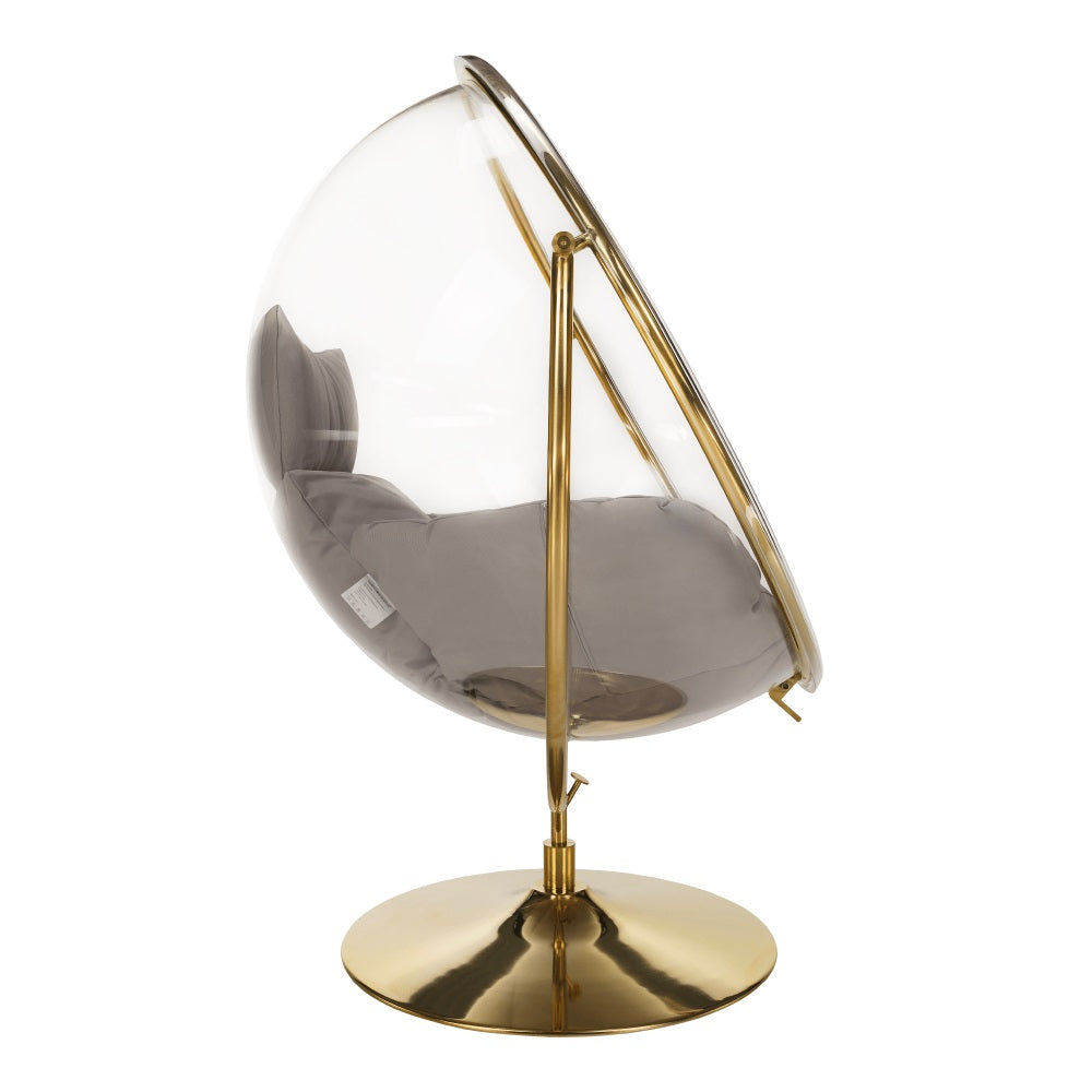 Fotoliu balansoar BOBOLI STAND GOLD