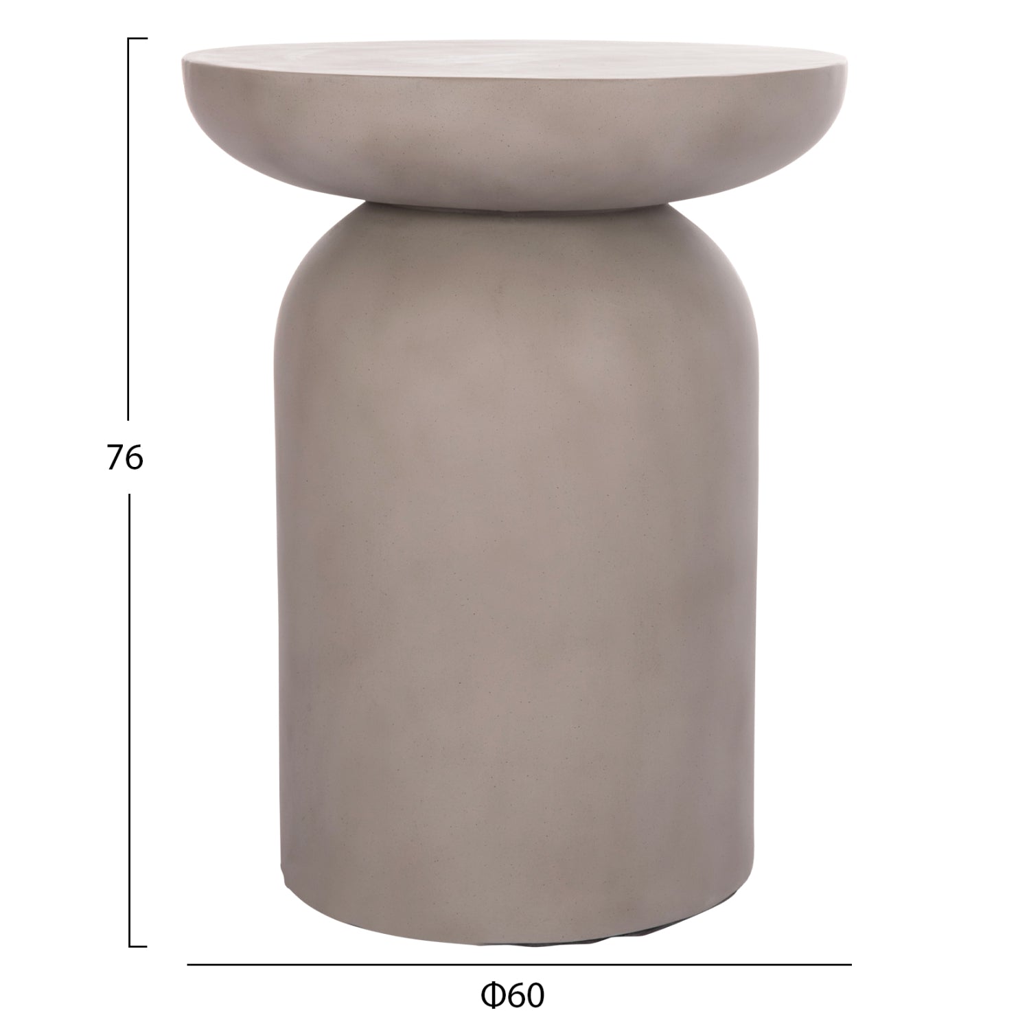 Masuta de cafea MORIVA Ø60 x 76 CM