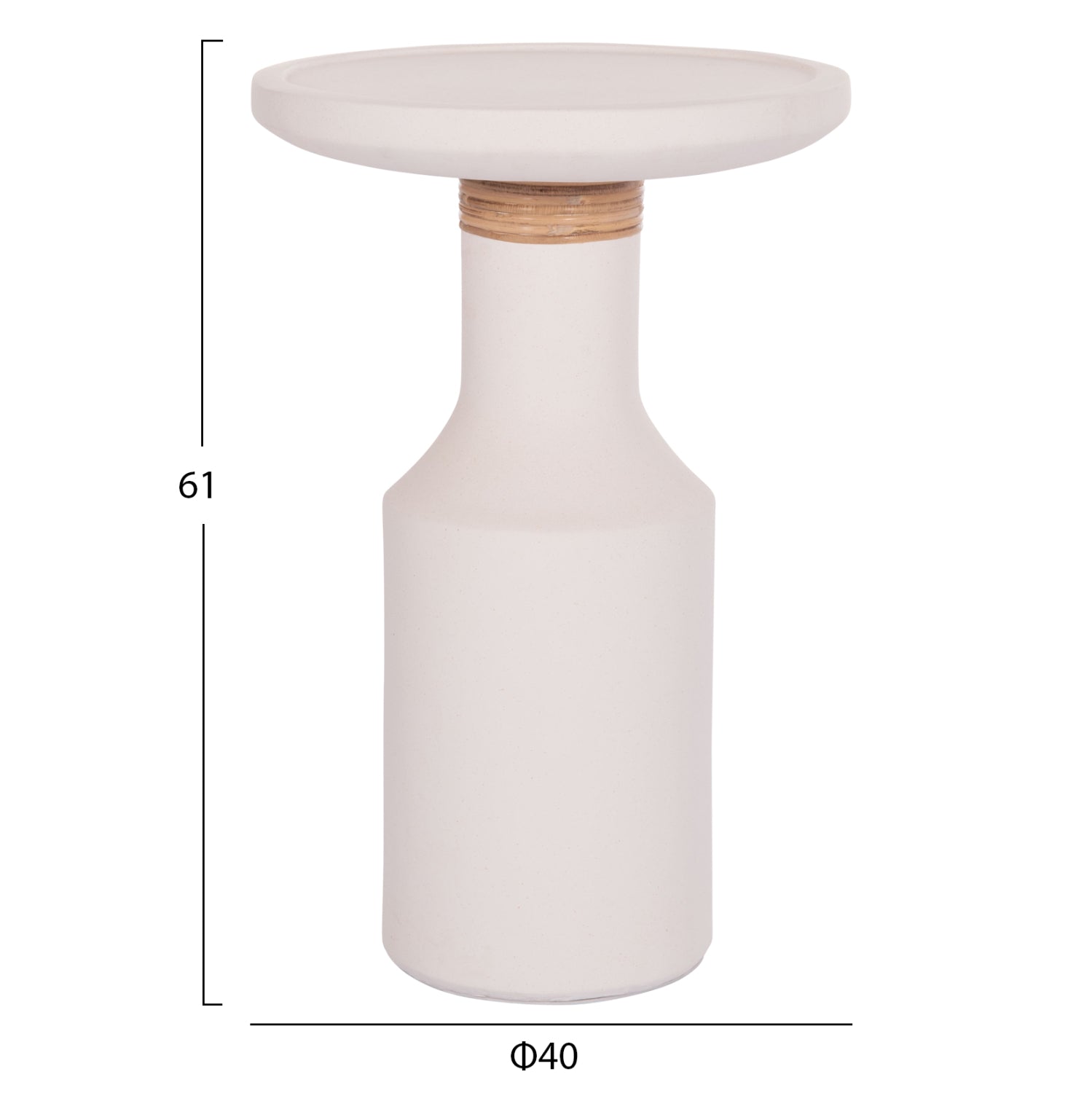 Masuta de cafea AVINO Ø40 x 61 CM