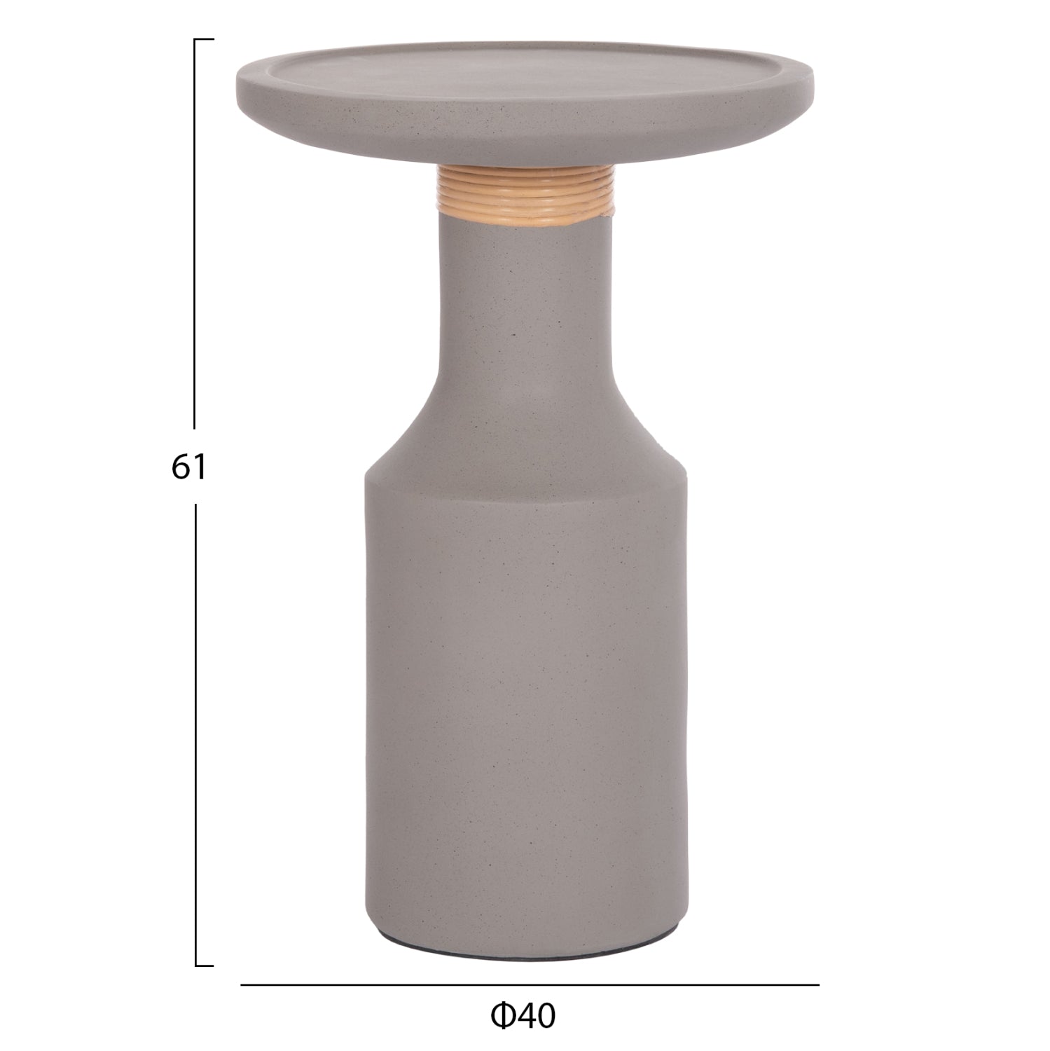 Masuta de cafea AVINO Ø40 x 61 CM