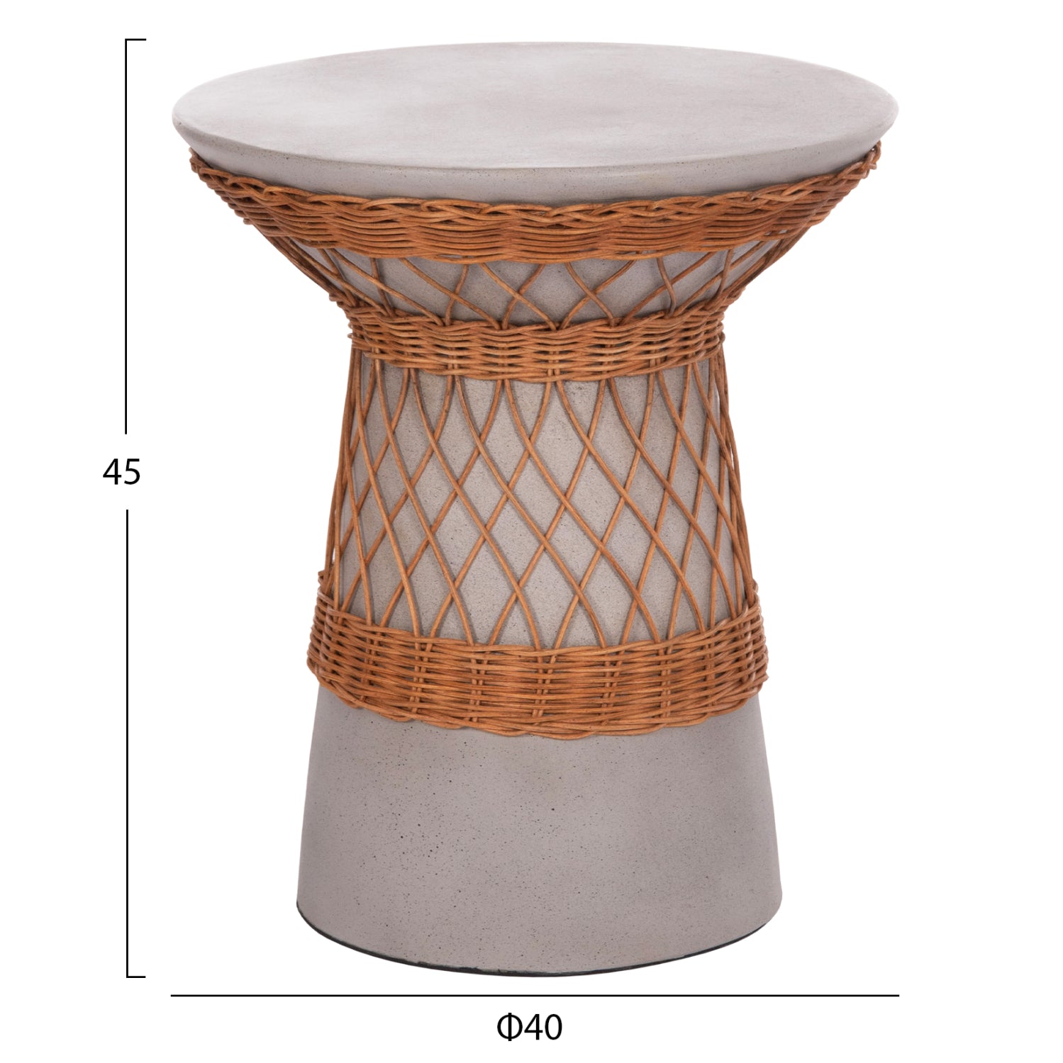 Masuta de cafea DORIVA Ø40 x 45 CM