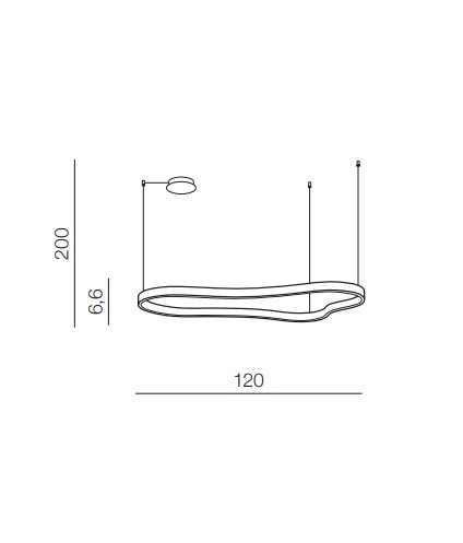 Lampa suspendata dimabila BOSAS BELLA