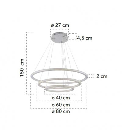 Lampa suspendata BRYE 3