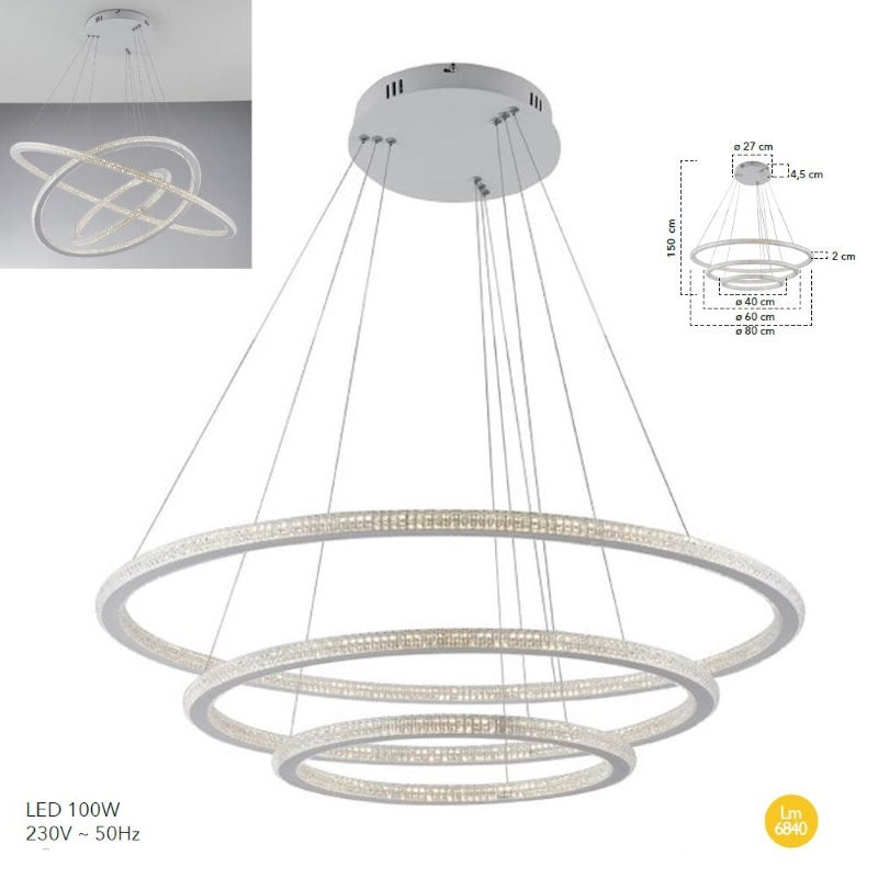 Lampa suspendata BRYE 3