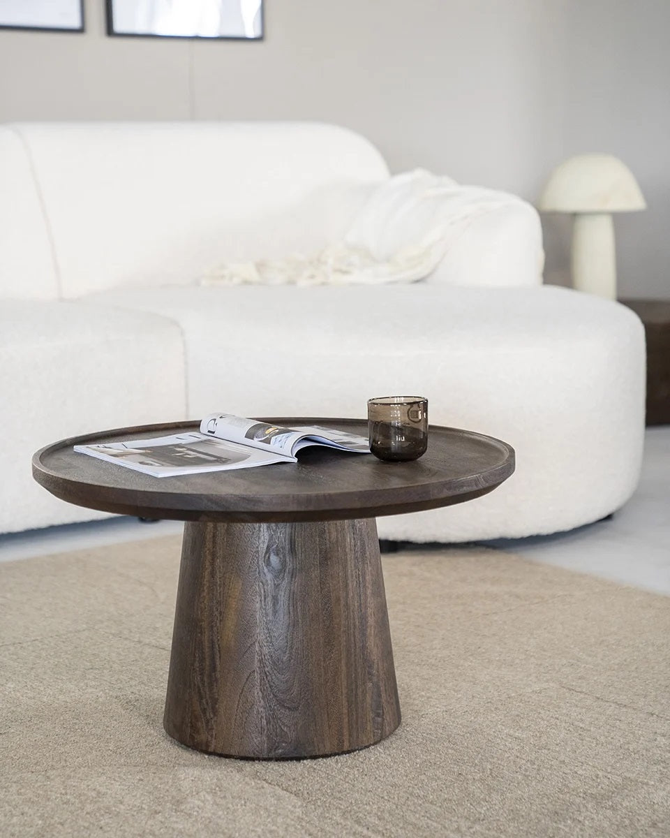 Masuta de cafea BROMS BROWN Ø66 x 39 CM