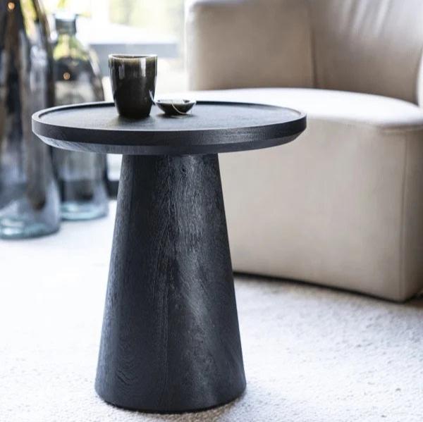 Masuta de cafea BROMS BLACK Ø46 x 49 CM