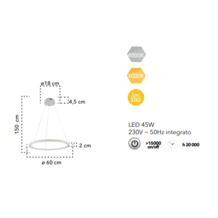 Lampa suspendata BRYE