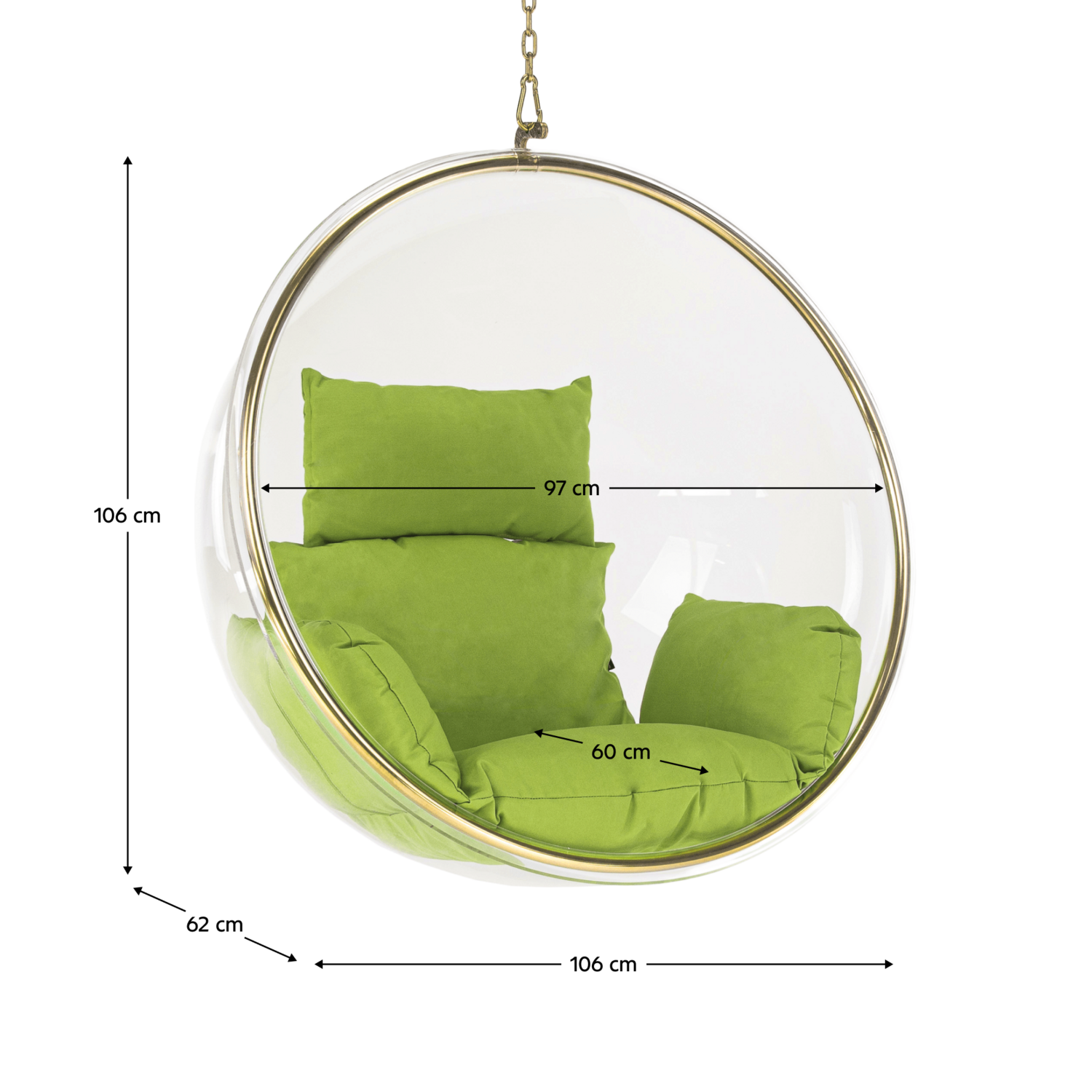 Fotoliu suspendat BOBOLI