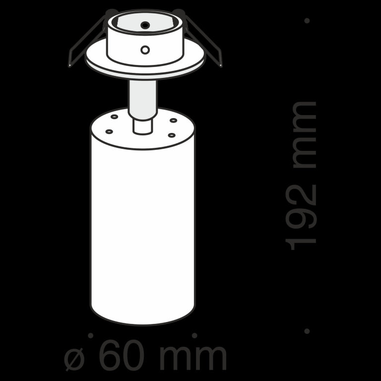 Spot incastrat FOCS WHITE
