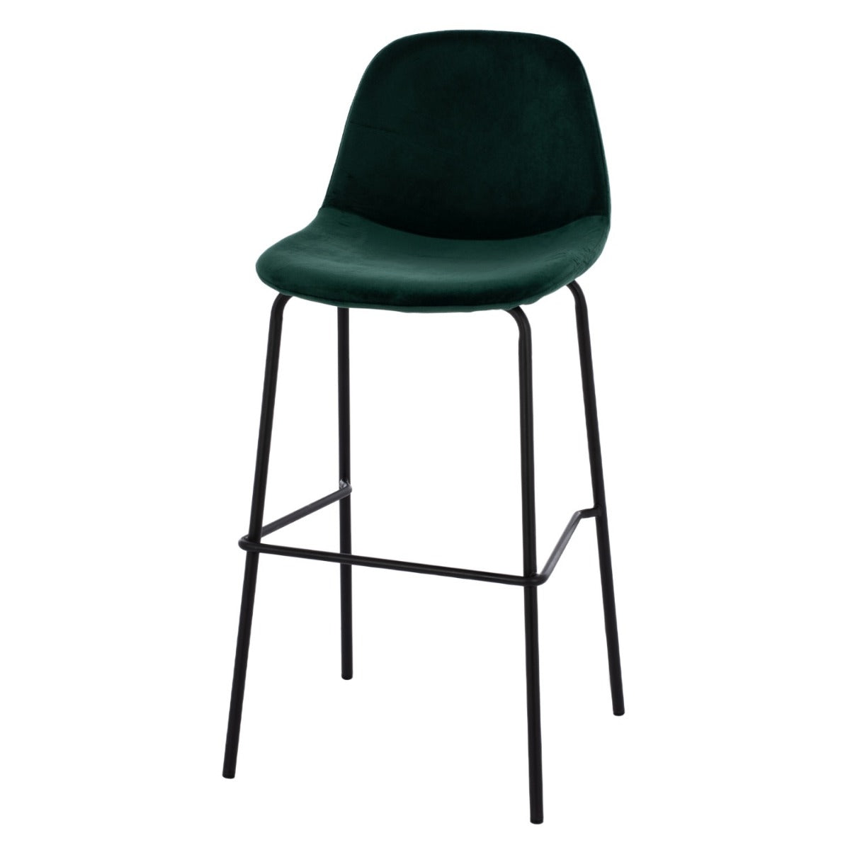 Set scaune de bar 3+1 gratis CALABRIA VELVET H76 CM