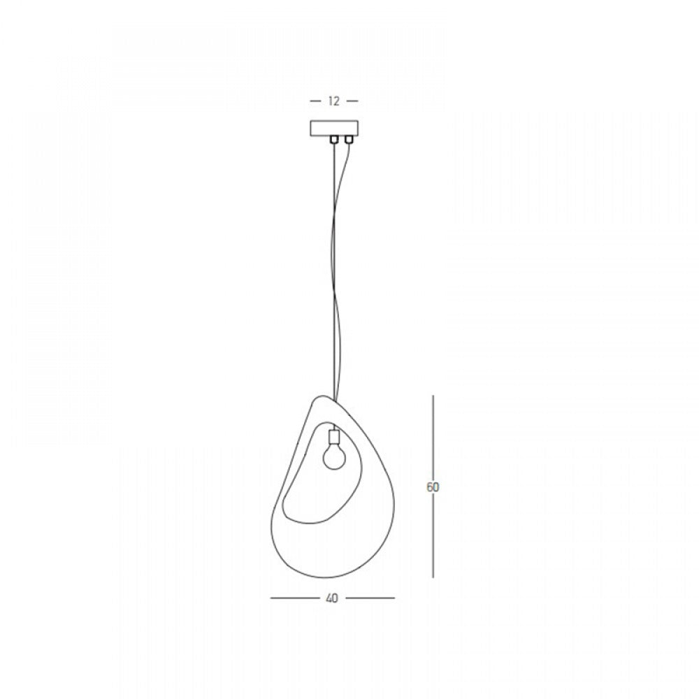 Lampa suspendata CALBO