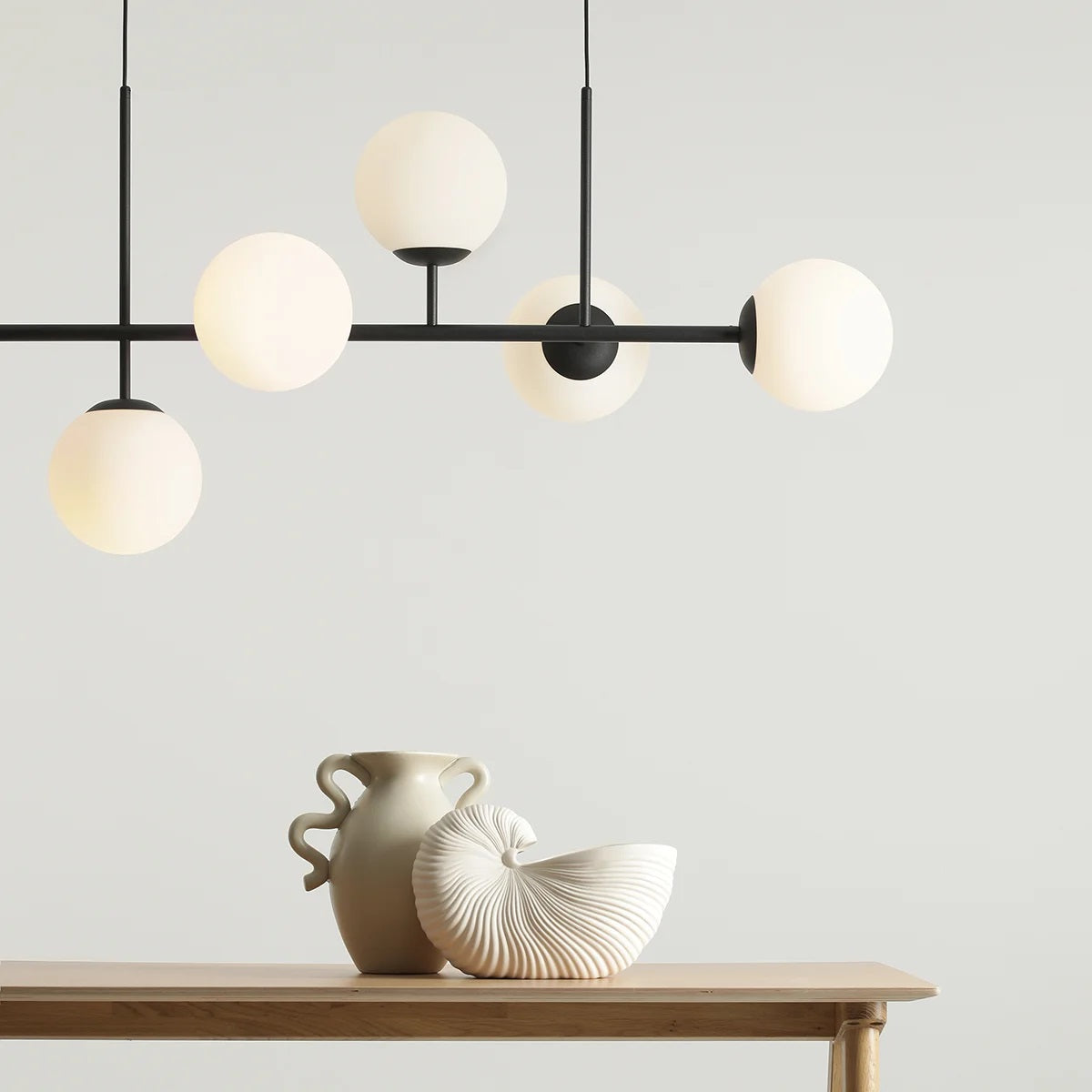 Lampa suspendata CALIFA BLACK L6