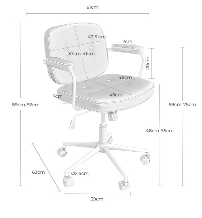 Scaun de birou CALIST