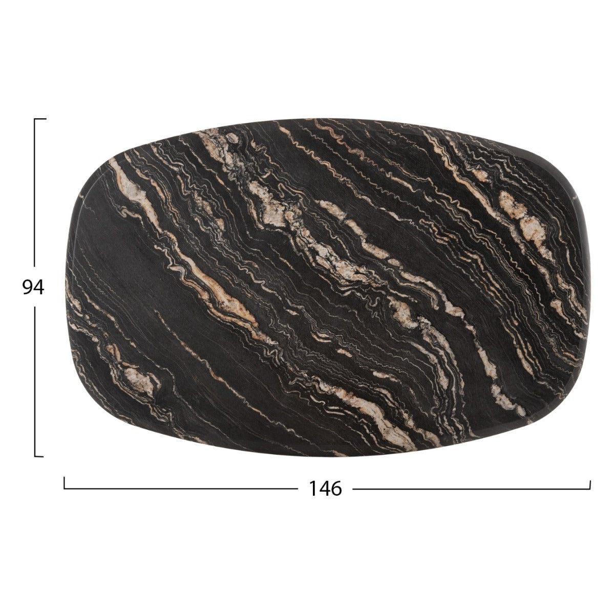 Blat masa WERZALIT CALTO MARBLE 146 x 94 CM