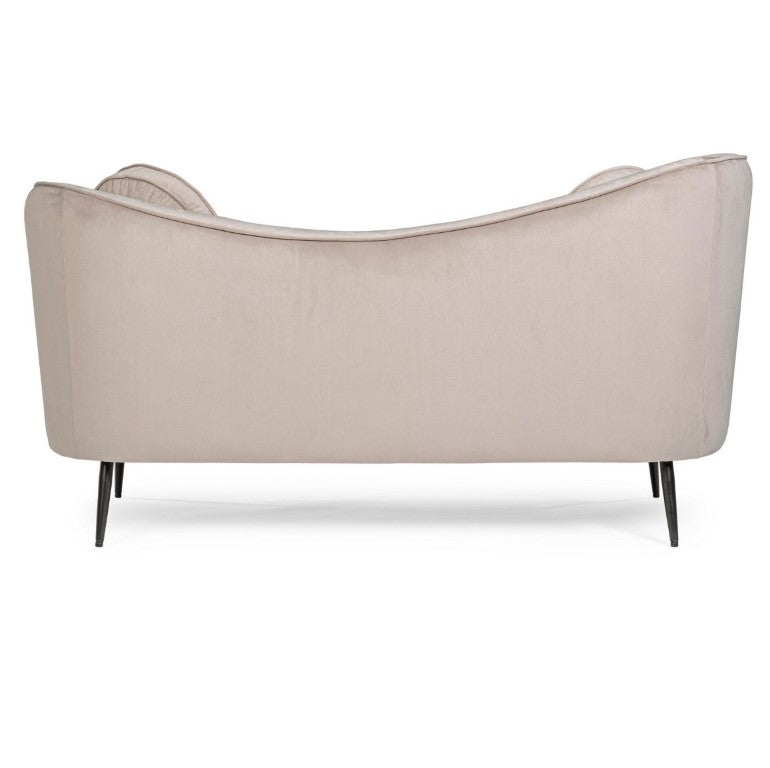 Canapea 2 locuri CANDIS LIGHT GREY 163 CM