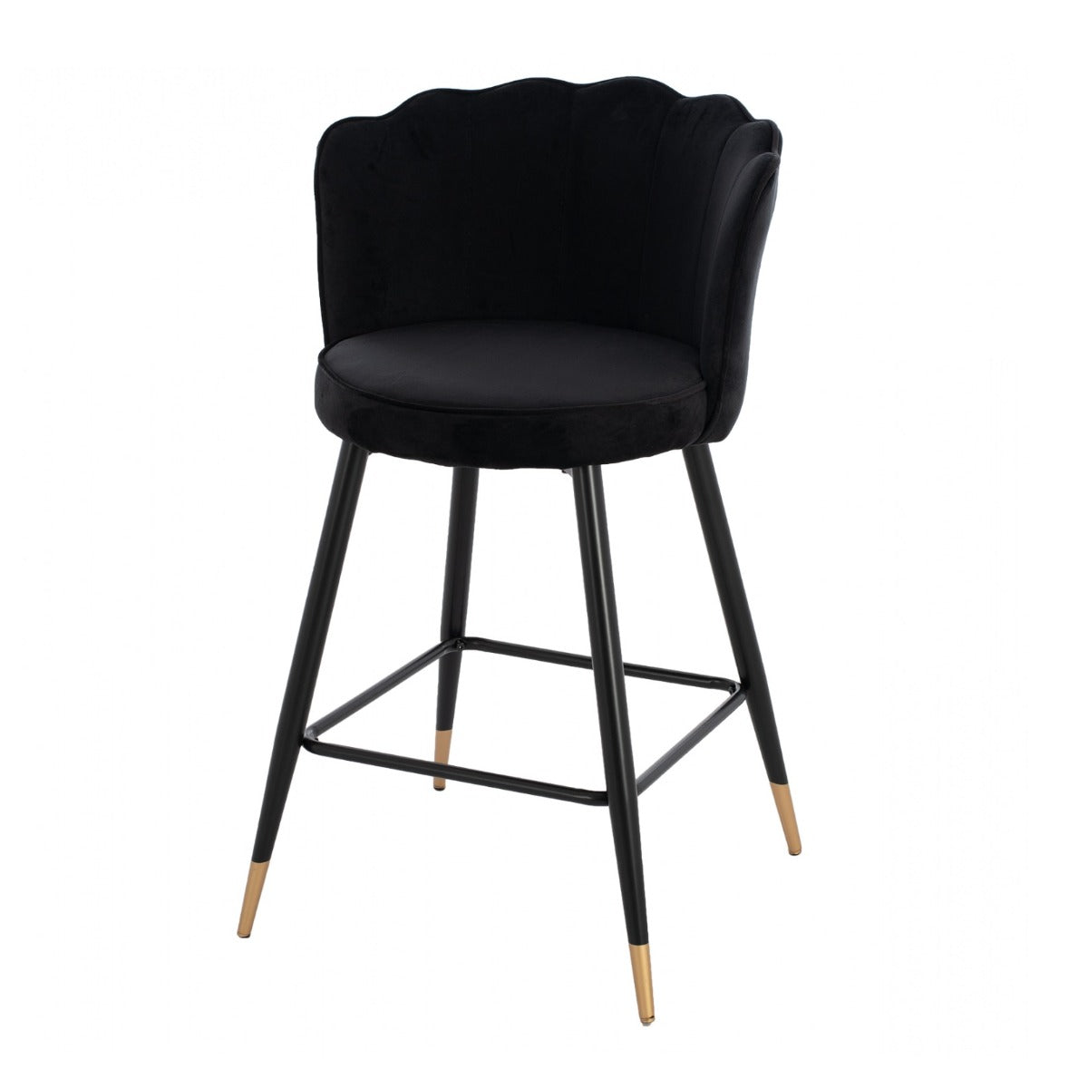 Scaun de bar CANDICE VELVET H66 CM