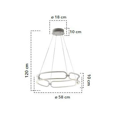 Lampă suspendată FINITY