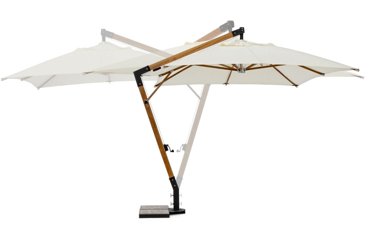 Umbrela CAPUA NEW ECRU 3x4 M