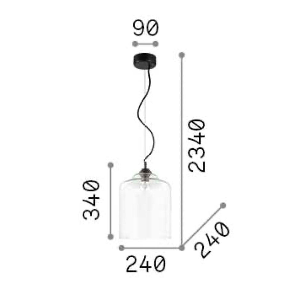 Lampa suspendata CARDEN Ø24 CM