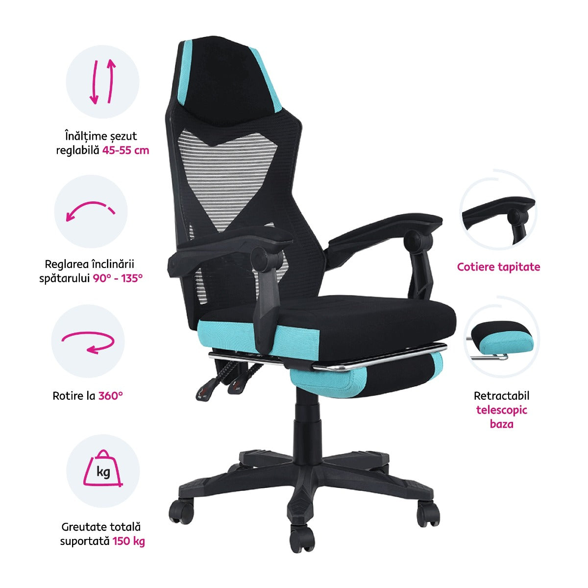 Scaun de birou CAREIRO