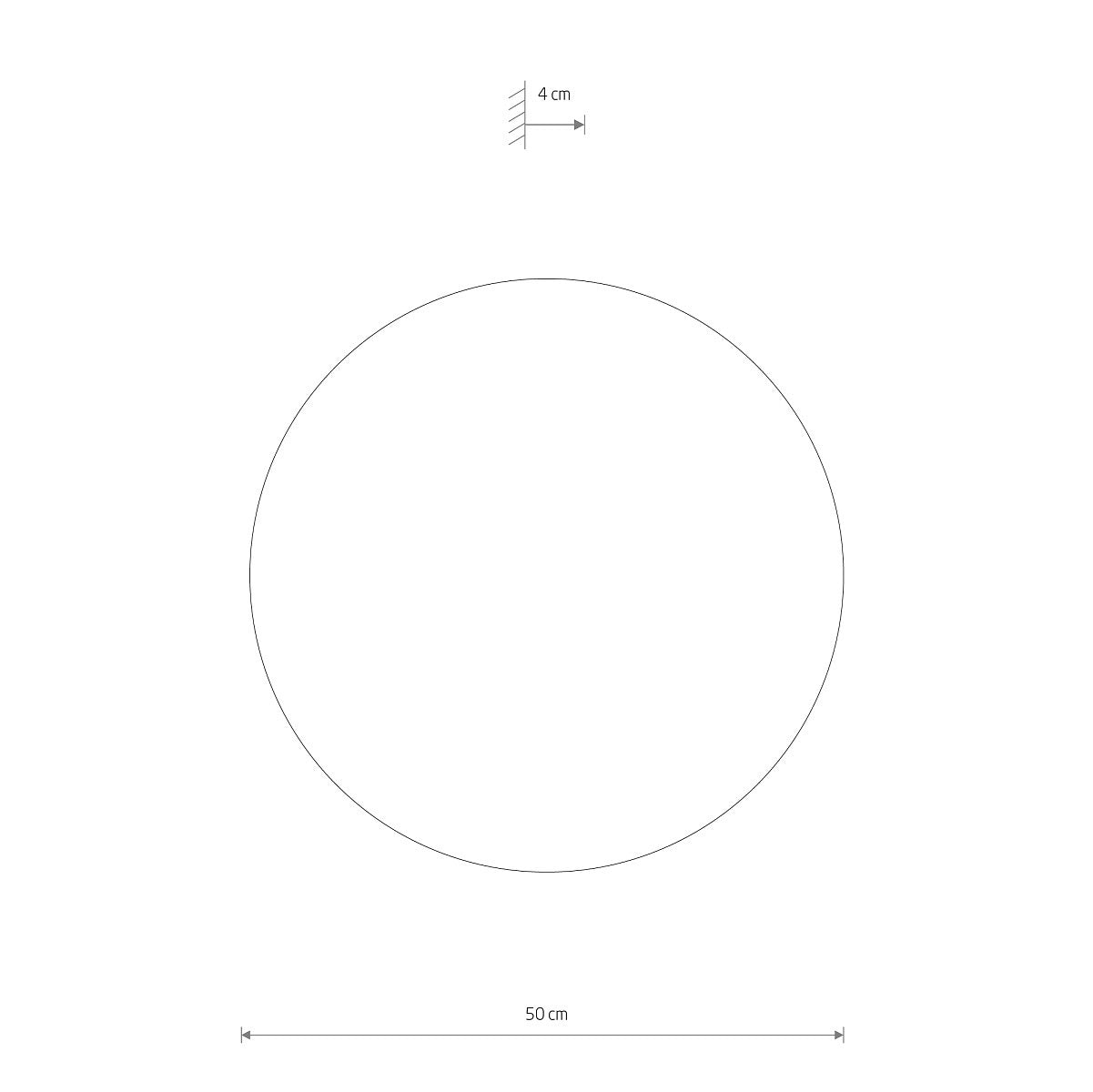 Aplica de perete CARISMO XL