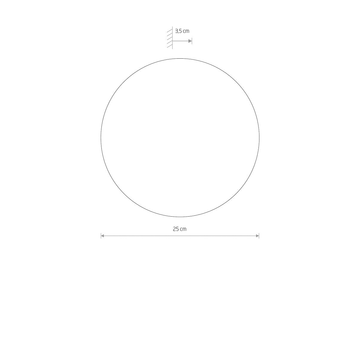 Aplica de perete CARISMO M