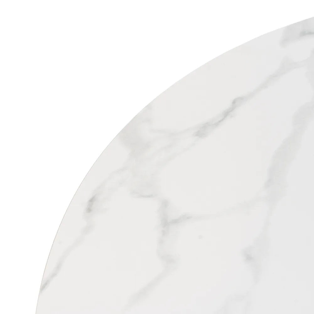 Masa CASTRO WHITE Ø120 CM