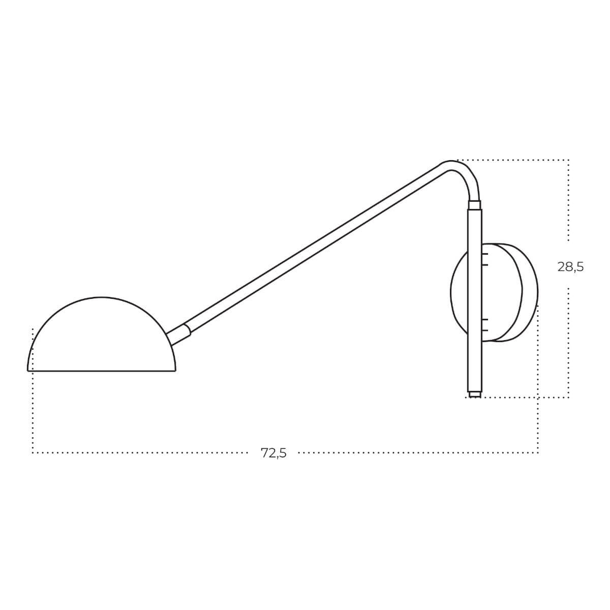 Aplica de perete CELTUS