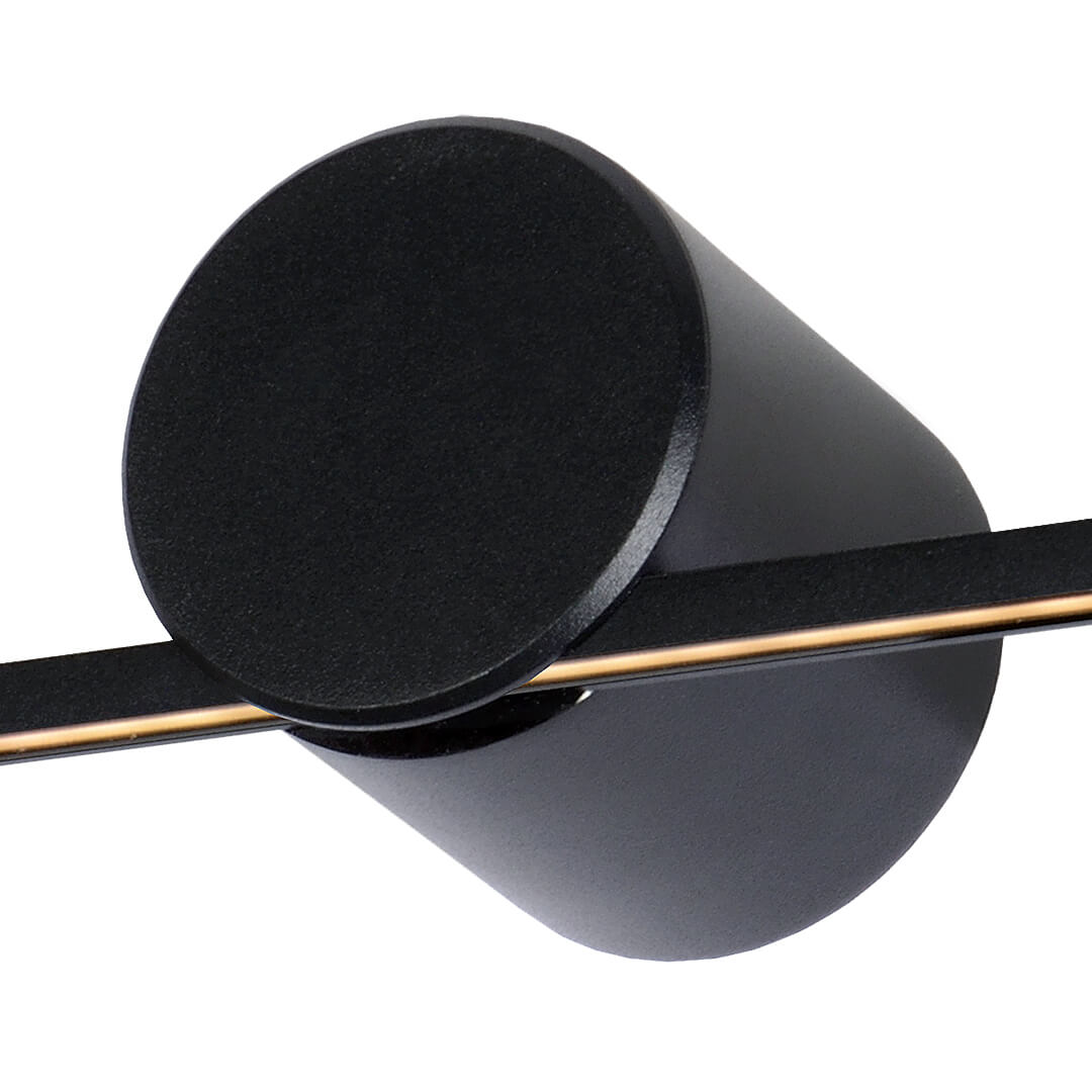 Aplica de perete RADIAN negru mat