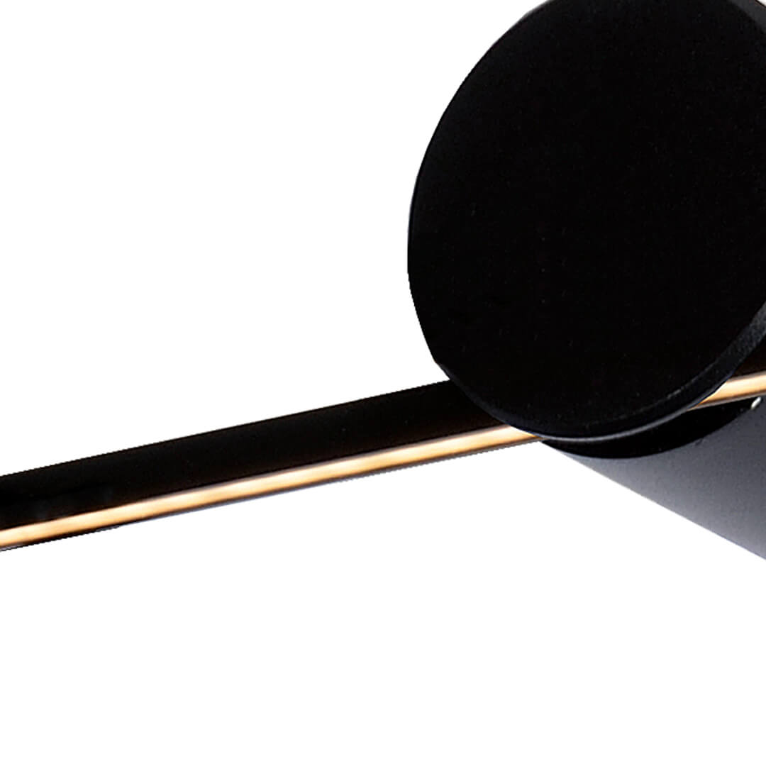 Aplica de perete RADIAN negru mat