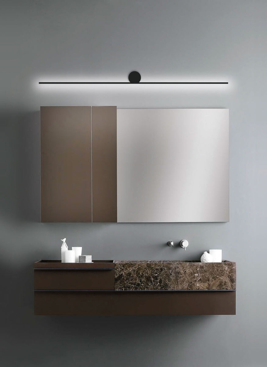 Aplica de perete RADIAN negru mat