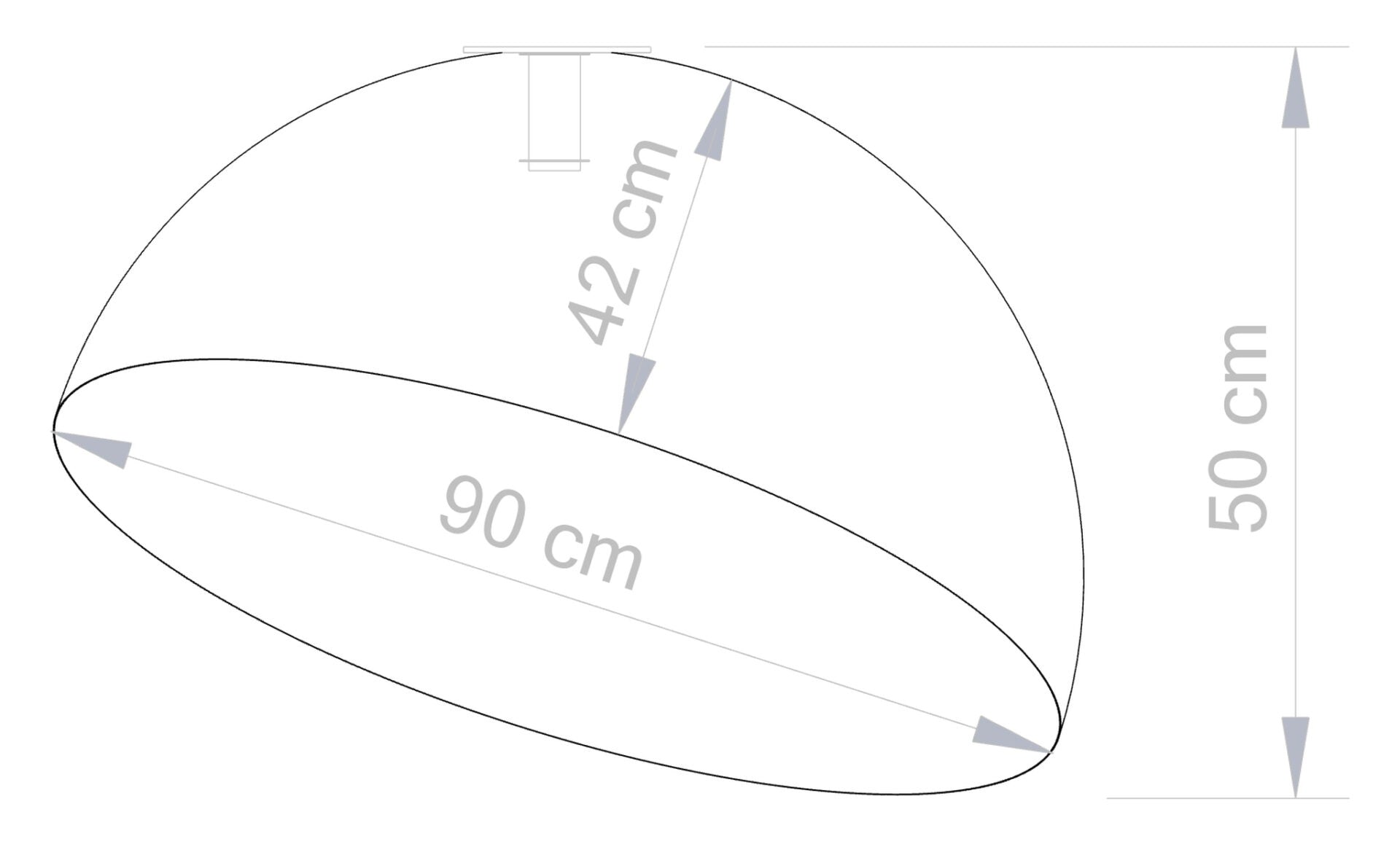 Plafoniera CHRISTA WHITE/GOLD