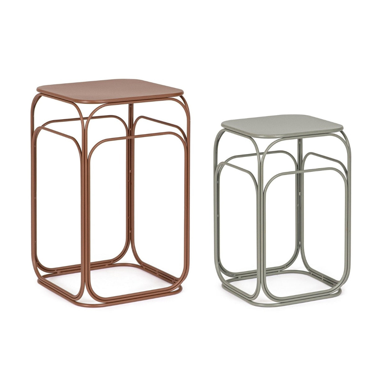 Set 2 masute de cafea CLARITY 30x51/36x61 CM