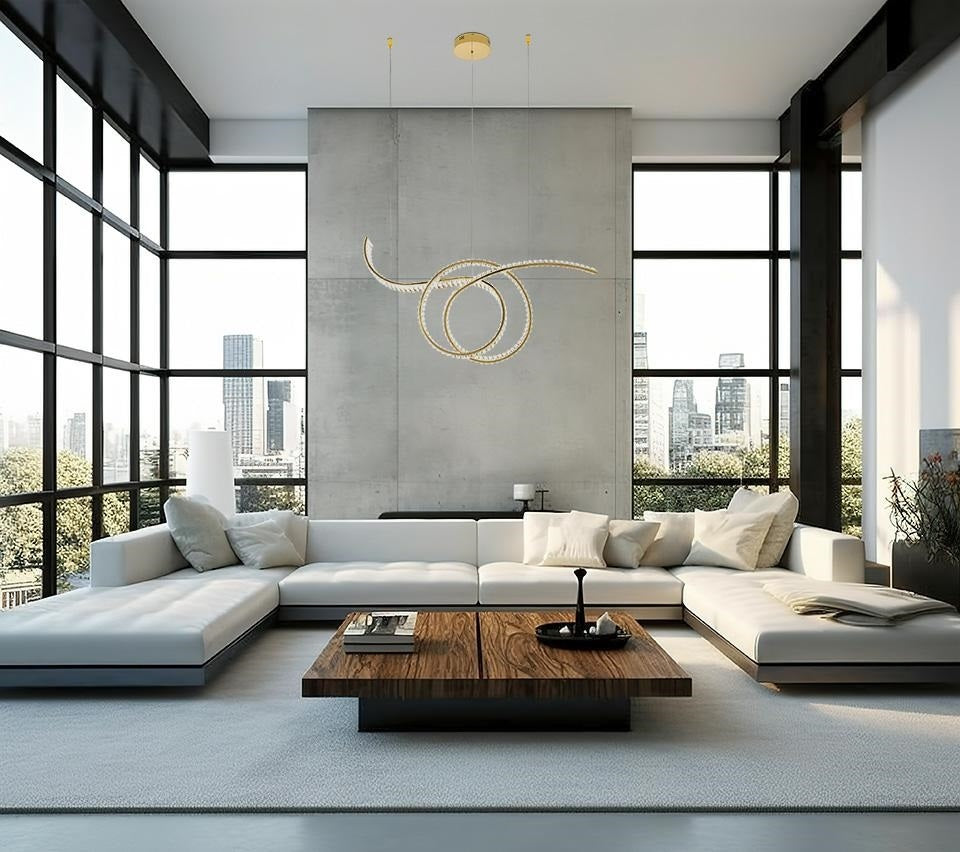 Lampa suspendata CLEVER GOLD