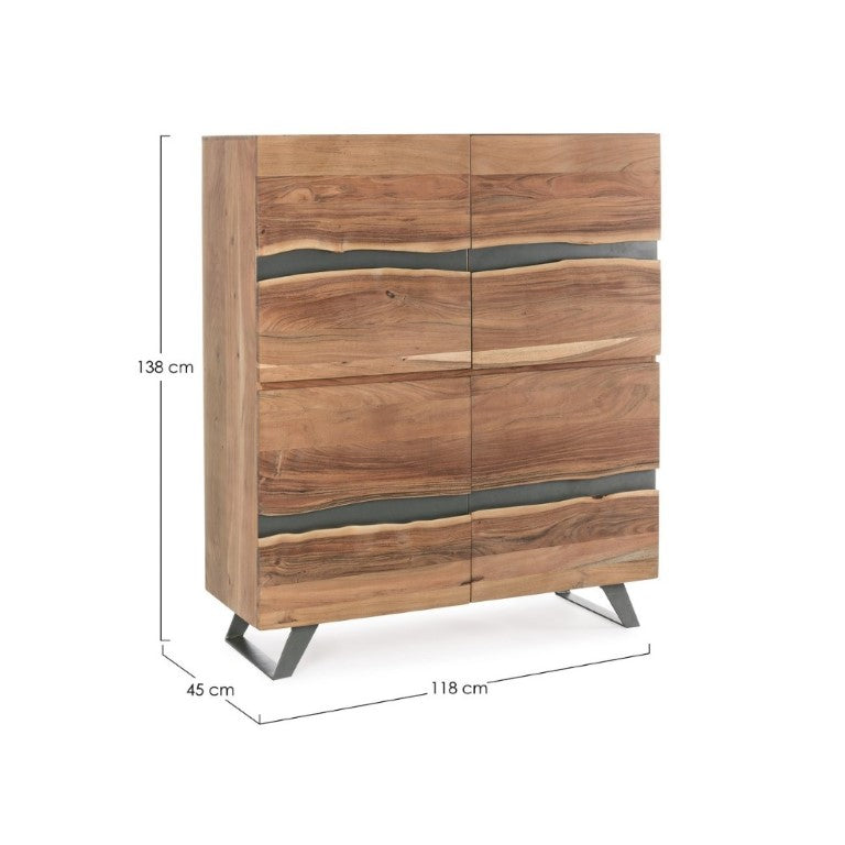 Comodă AROS 118 x 45 x 138 CM